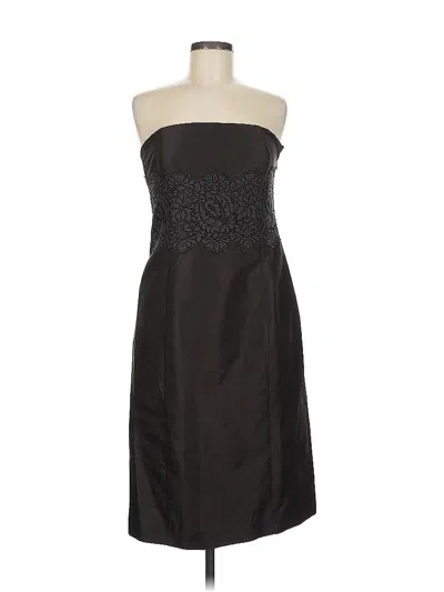 Pre-owned Ann Taylor Cocktail Dress In Brown