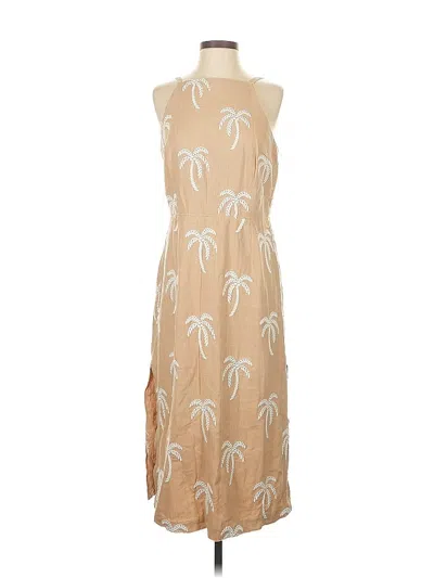 Pre-owned Ann Taylor Cocktail Dress In Brown