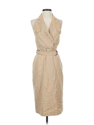 Pre-owned Ann Taylor Cocktail Dress In Brown