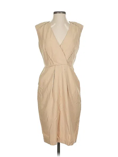 Pre-owned Ann Taylor Cocktail Dress In Brown