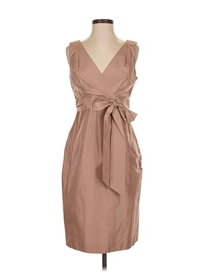 Pre-owned Ann Taylor Cocktail Dress In Brown