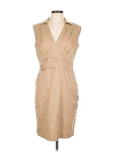 Pre-owned Ann Taylor Cocktail Dress In Brown