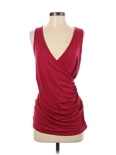 Pre-owned Ann Taylor Cocktail Dress In Burgundy