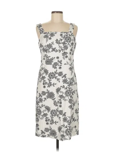 Pre-owned Ann Taylor Cocktail Dress In Gray