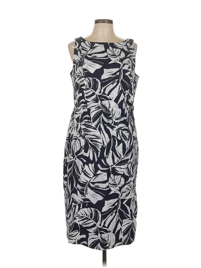 Pre-owned Ann Taylor Cocktail Dress In Gray