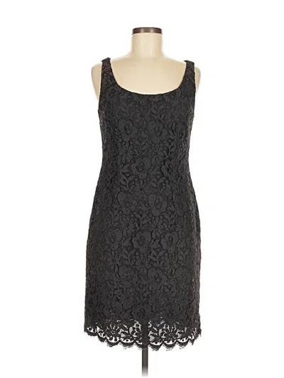 Pre-owned Ann Taylor Cocktail Dress In Gray