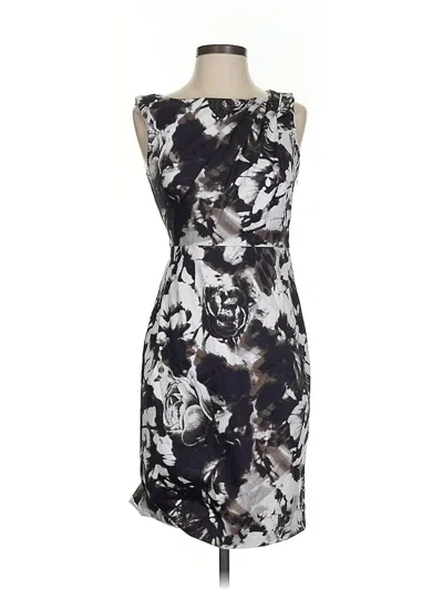 Pre-owned Ann Taylor Cocktail Dress In Gray