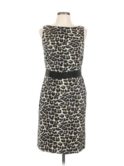 Pre-owned Ann Taylor Cocktail Dress In Gray