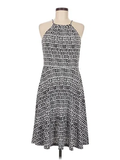 Pre-owned Ann Taylor Cocktail Dress In Gray