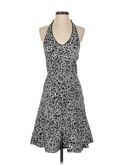Pre-owned Ann Taylor Cocktail Dress In Gray