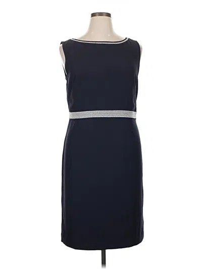 Pre-owned Ann Taylor Cocktail Dress In Gray