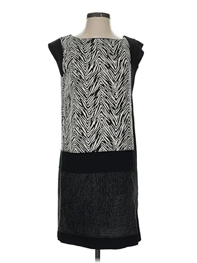 Pre-owned Ann Taylor Cocktail Dress In Gray