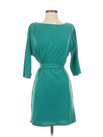 Pre-owned Ann Taylor Cocktail Dress In Green
