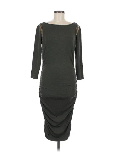 Pre-owned Ann Taylor Cocktail Dress In Green