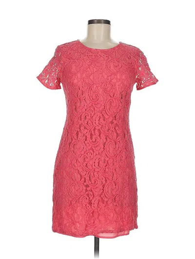 Pre-owned Ann Taylor Cocktail Dress In Pink
