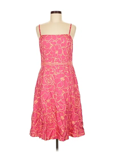 Pre-owned Ann Taylor Cocktail Dress In Pink