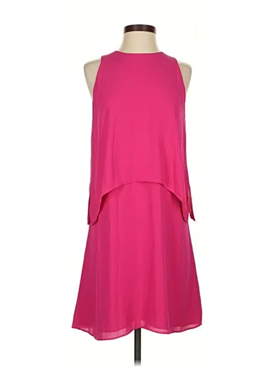 Pre-owned Ann Taylor Cocktail Dress In Pink