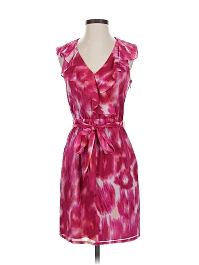 Pre-owned Ann Taylor Cocktail Dress In Pink