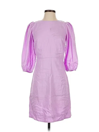 Pre-owned Ann Taylor Cocktail Dress In Purple
