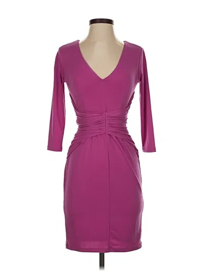 Ann Taylor Cocktail Dress In Purple