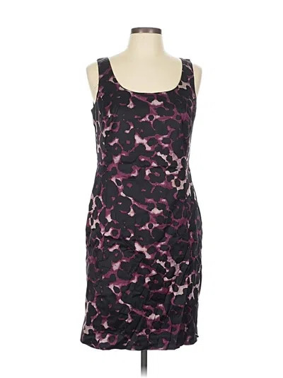 Pre-owned Ann Taylor Cocktail Dress In Purple