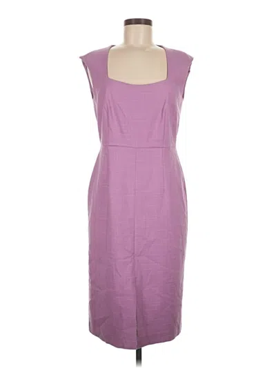 Pre-owned Ann Taylor Cocktail Dress In Purple