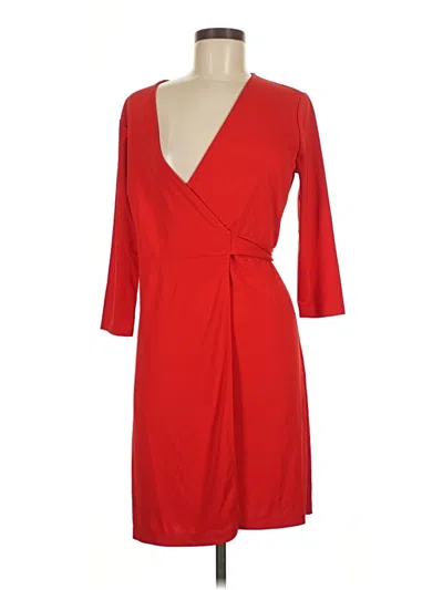 Ann Taylor Cocktail Dress In Red
