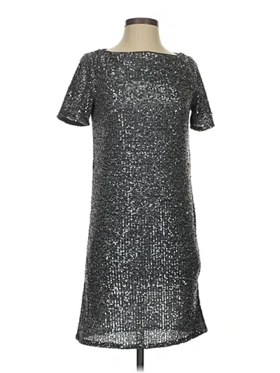 Ann Taylor Cocktail Dress In Gray