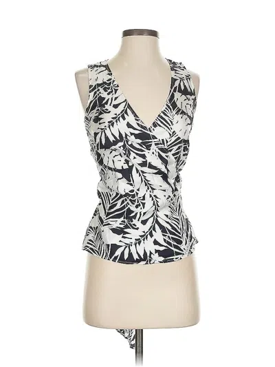 Pre-owned Ann Taylor Cocktail Dress In White