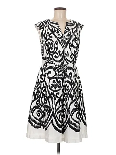 Pre-owned Ann Taylor Cocktail Dress In White