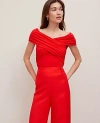 Ann Taylor Crisscross Off-the-shoulder Top