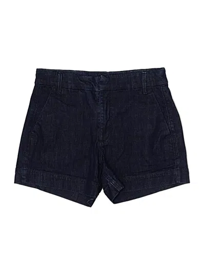 Pre-owned Ann Taylor Denim Shorts In Blue
