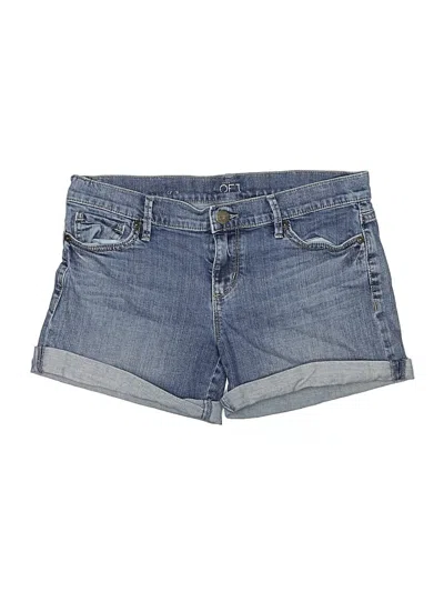 Pre-owned Ann Taylor Denim Shorts In Blue