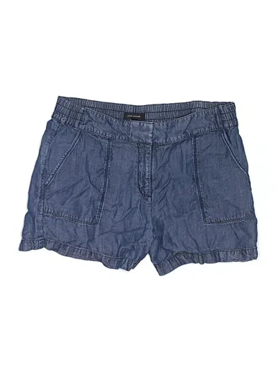 Pre-owned Ann Taylor Denim Shorts In Blue
