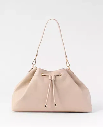 Ann Taylor Drawstring Shoulder Bag