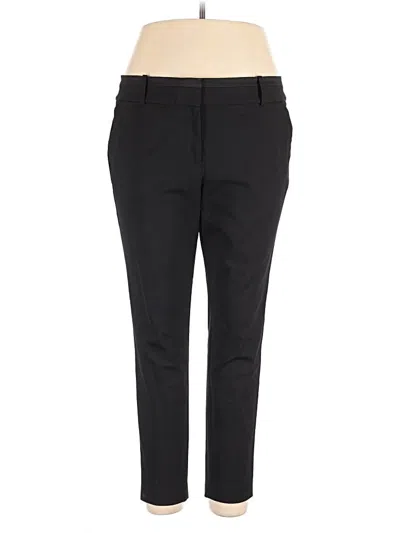 Pre-owned Ann Taylor Dress Pants In Black