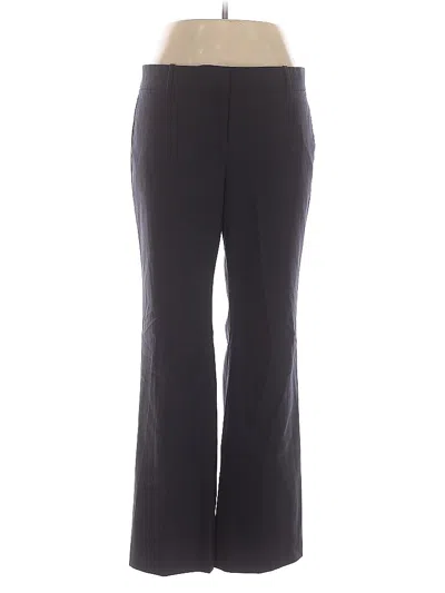 Pre-owned Ann Taylor Dress Pants In Black