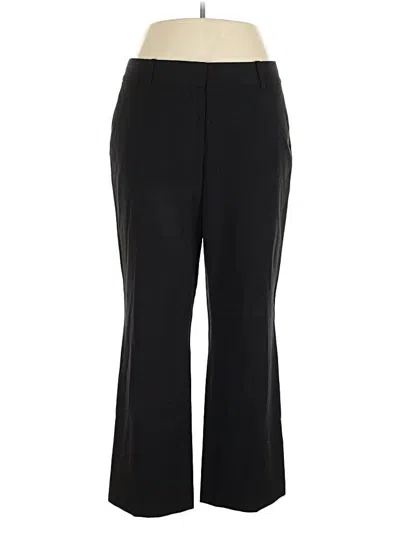 Pre-owned Ann Taylor Dress Pants In Black