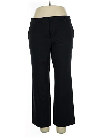Pre-owned Ann Taylor Dress Pants In Black