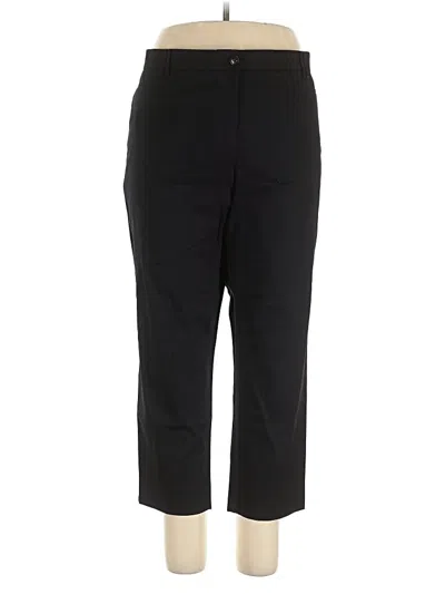 Pre-owned Ann Taylor Dress Pants In Black