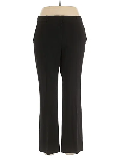 Pre-owned Ann Taylor Dress Pants In Black