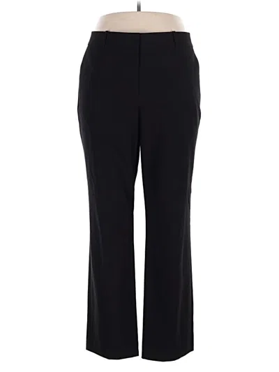 Pre-owned Ann Taylor Dress Pants In Black