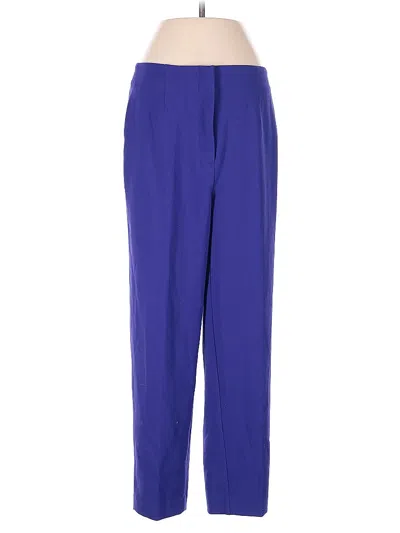 Pre-owned Ann Taylor Dress Pants In Blue
