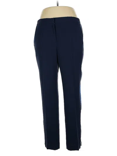 Pre-owned Ann Taylor Dress Pants In Blue