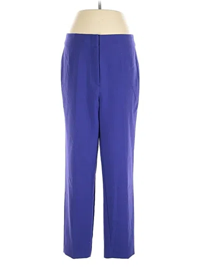 Pre-owned Ann Taylor Dress Pants In Blue