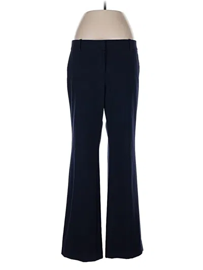 Pre-owned Ann Taylor Dress Pants In Blue