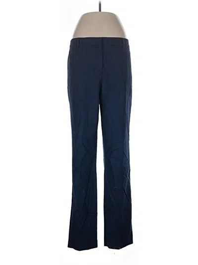 Pre-owned Ann Taylor Dress Pants In Blue