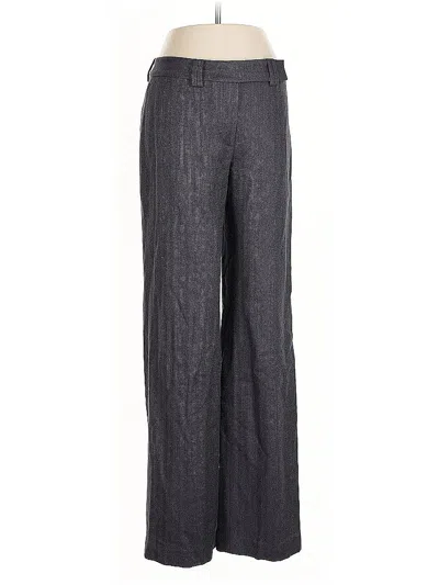 Pre-owned Ann Taylor Dress Pants In Gray