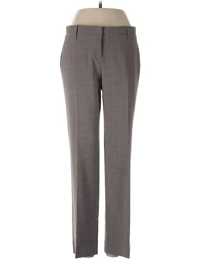 Pre-owned Ann Taylor Dress Pants In Gray