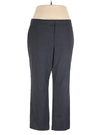 Pre-owned Ann Taylor Dress Pants In Gray